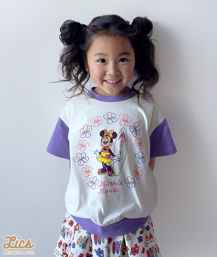 【ＬＩＣＳ】【Ｄｉｓｎｅｙ】（ミニー）Ｔシャツ（８０ｃｍ～）