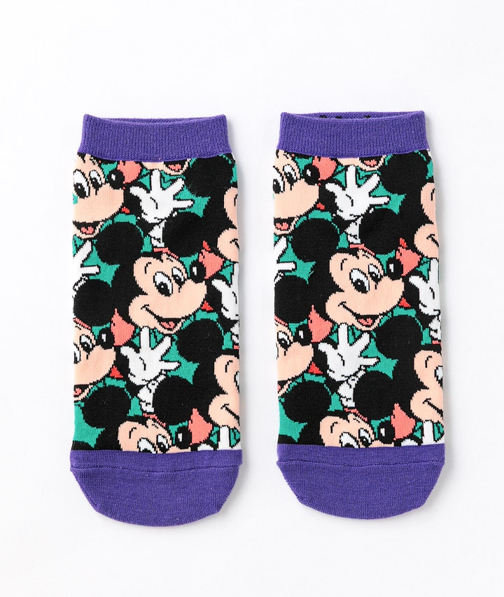 【Ｄｉｓｎｅｙ】（ミッキーマウス）（１足物）スニーカーソックス