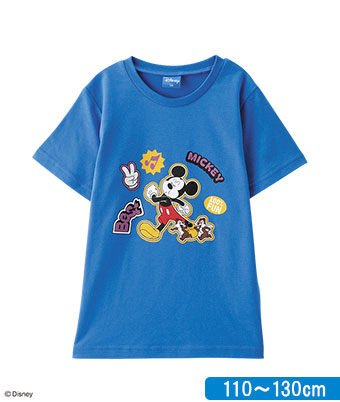 【Ｄｉｓｎｅｙ】（ミッキーマウス）男児半袖Ｔシャツ