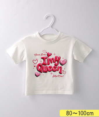 ベビー女児ジェルプリントＴシャツ