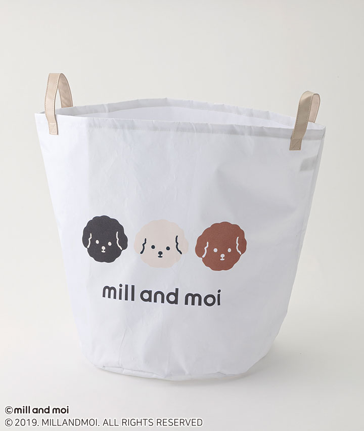 【ｍｉｌｌ ａｎｄ ｍｏｉ】ランドリーボックス