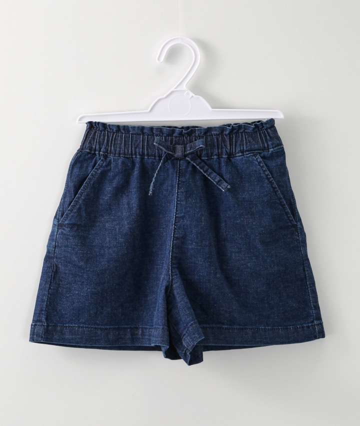 ストレッチデニム　キュロット