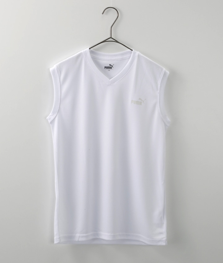 【ＰＵＭＡ】（ハニカムメッシュ）（２枚組）Ｖ首スリーブレスシャツ