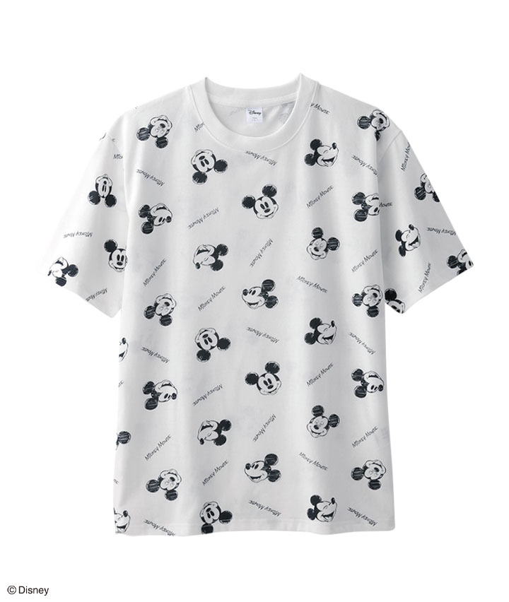 【Ｄｉｓｎｅｙ】総柄プリントＴシャツ