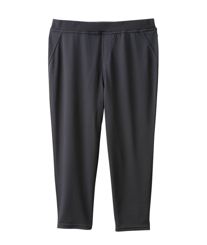 （大きいサイズ）ドライ鹿の子レギンスパンツ