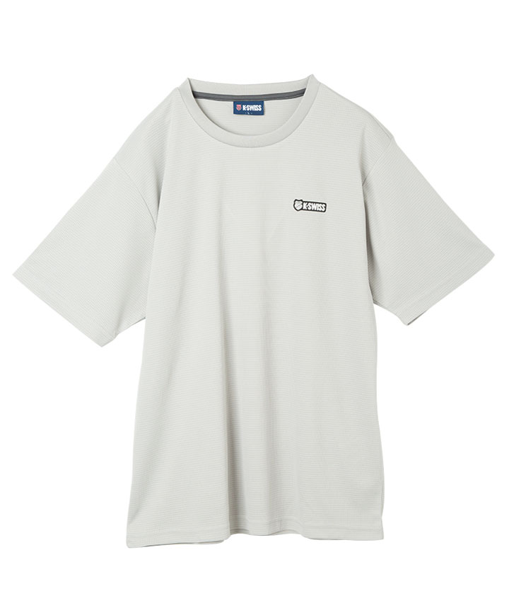【Ｋ・ＳＷＩＳＳ】（接触冷感）クルーＴシャツ
