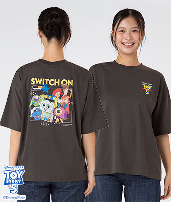 ＜トイストーリー５＞バックプリントＴシャツ