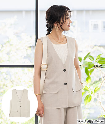 サイドオープンロングジレ|allureville OFFICIAL SITE / ONLINE