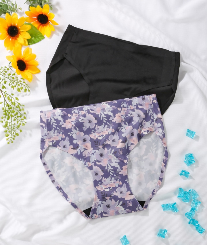 （リゾートコーディネイト）（圧着縫製）サニタリーショーツ