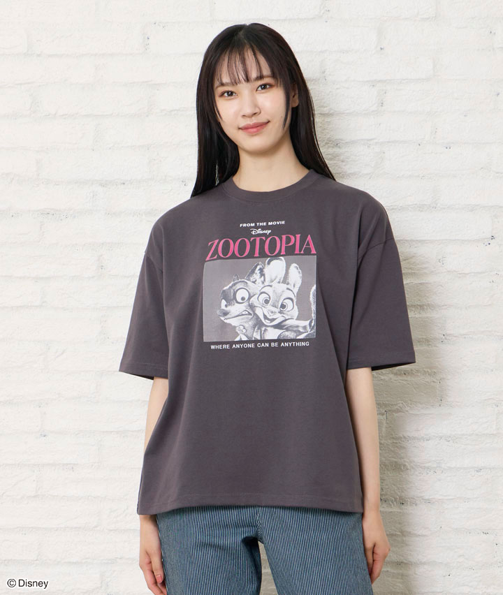【Ｄｉｓｎｅｙ】（ズートピア）プリントＴシャツ