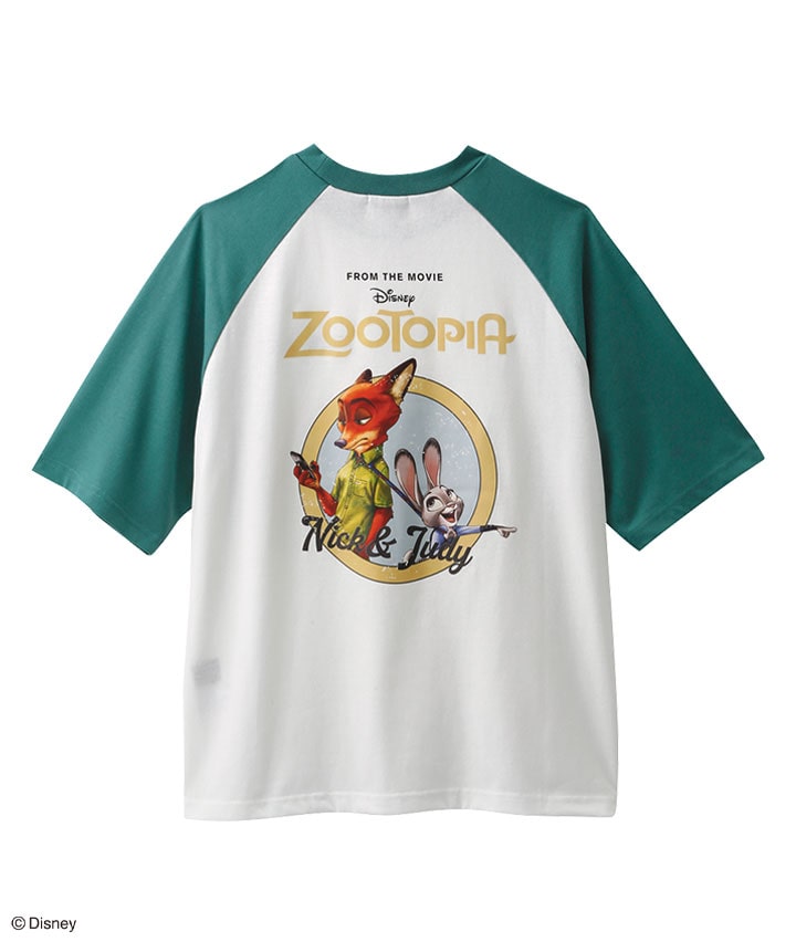 ＜ズートピア＞ラグランＴシャツ
