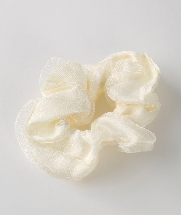 オーガンジーダブルシュシュ