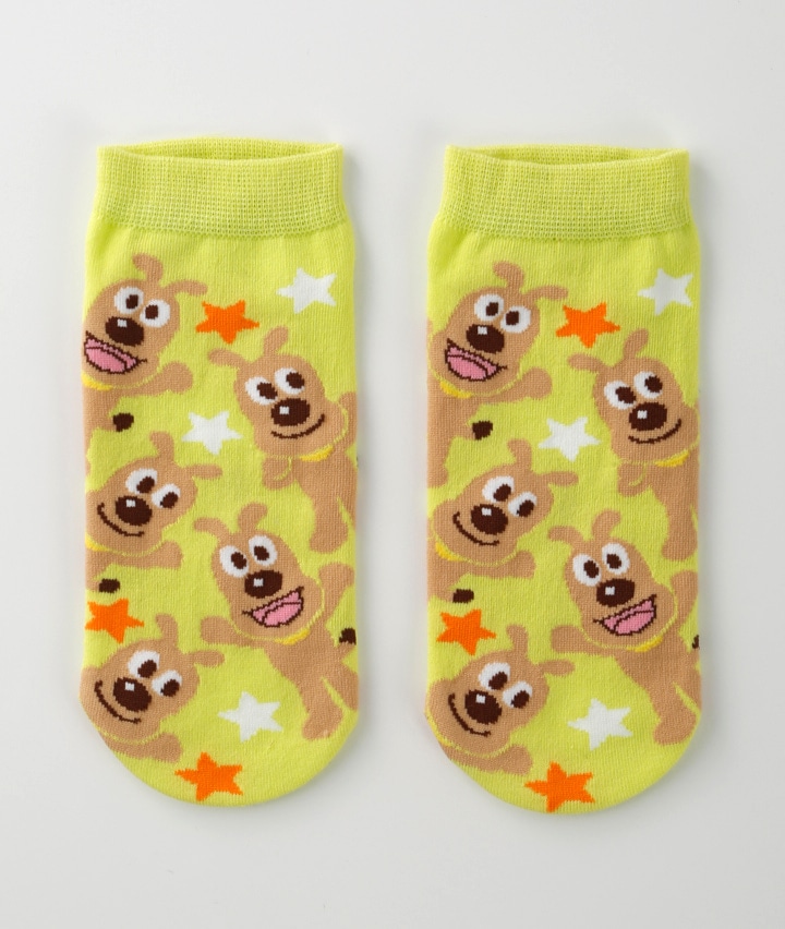 【それいけ！アンパンマン】（チーズ）（１足物）フロント柄ソックス