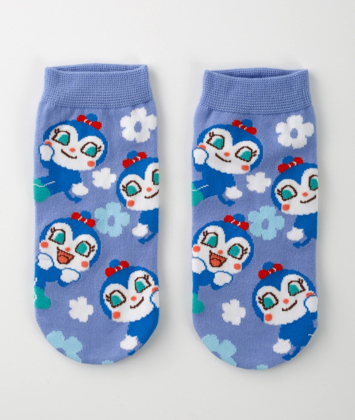 【それいけ！アンパンマン】（コキンちゃん）（１足物）フロント柄ソックス