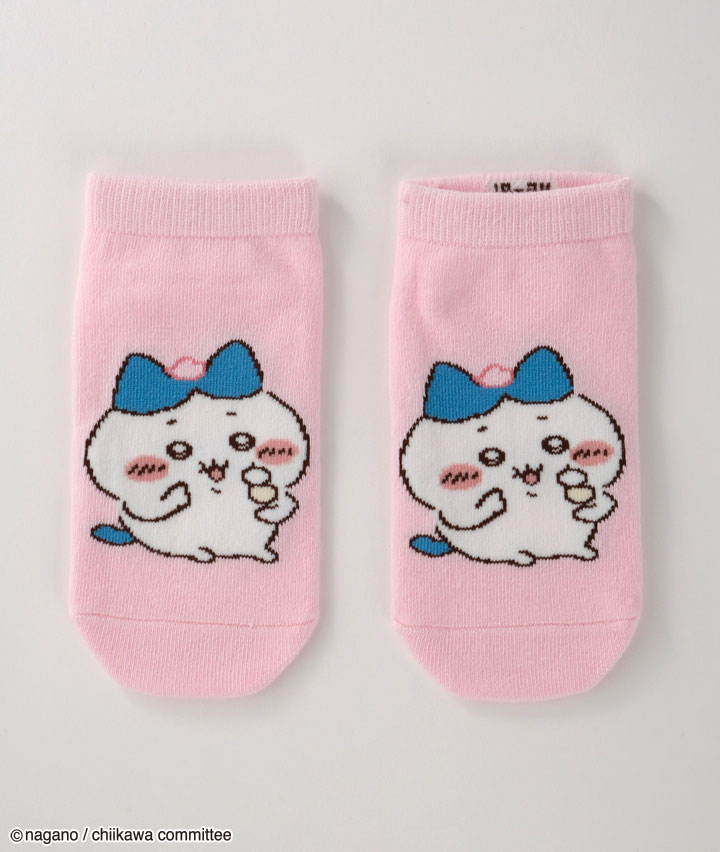 【ちいかわ】（ハチワレ）（１足物）フロント柄ソックス