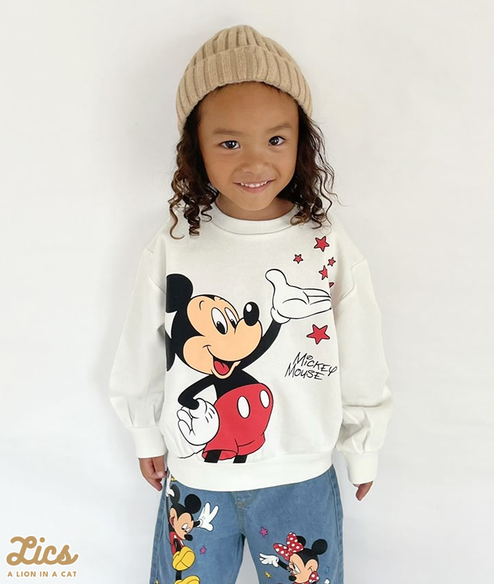 【ＬＩＣＳ】【Ｄｉｓｎｅｙ】（ミッキー）男児トレーナー（８０ｃｍ～）