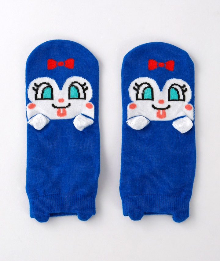 【それいけ！アンパンマン】（コキンちゃん）（１足物）フロント柄ソックス