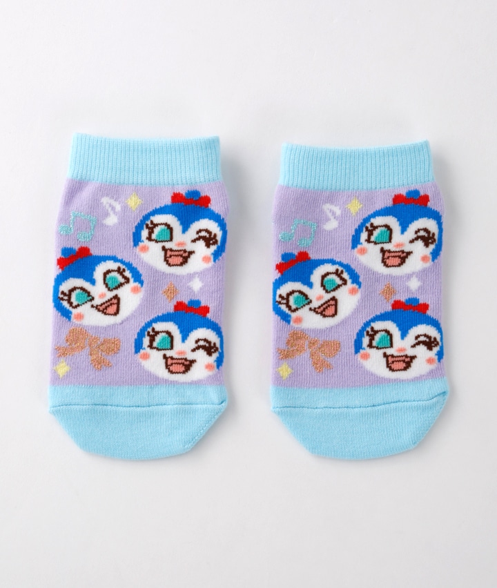 【それいけ！アンパンマン】（コキンちゃん）（１足物）フロント柄ソックス