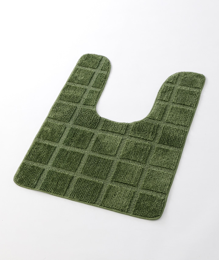 【医師が推奨する白金プラチナ抗菌防臭加工】トイレ足元マット　６０ｘ８０ｃｍ