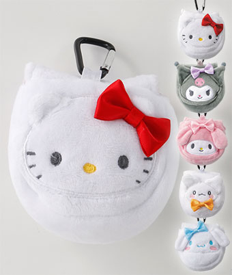 【サンリオキャラクターズ】（ハローキティ）ぬいぐるみミニミニポーチ