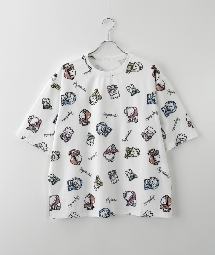 【サンリオキャラクターズ】サンリオ総柄Ｔシャツ