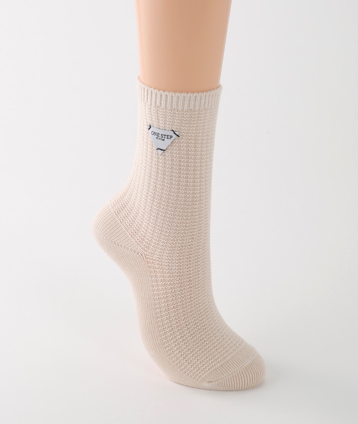 （１足物）三角タグクルーソックス