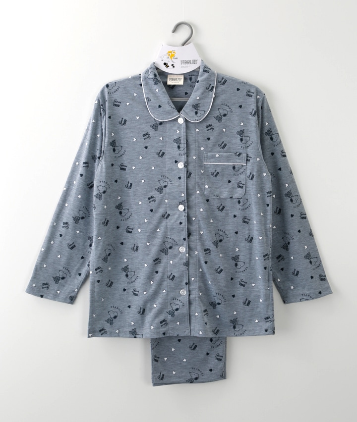 【ＰＥＡＮＵＴＳ】天竺シャツパジャマ