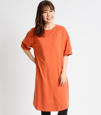 ｈｅａｄ 婦人綿１００ 天竺ワンピース ｍサイズ オレンジ 婦人 パシオス公式ネットショップ パシオスnet
