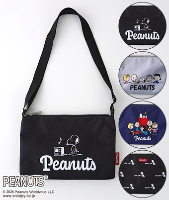 【ＰＥＡＮＵＴＳ】（スヌーピー）スヌーピーサコッシュ