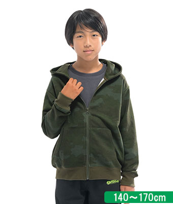男児ジップパーカー