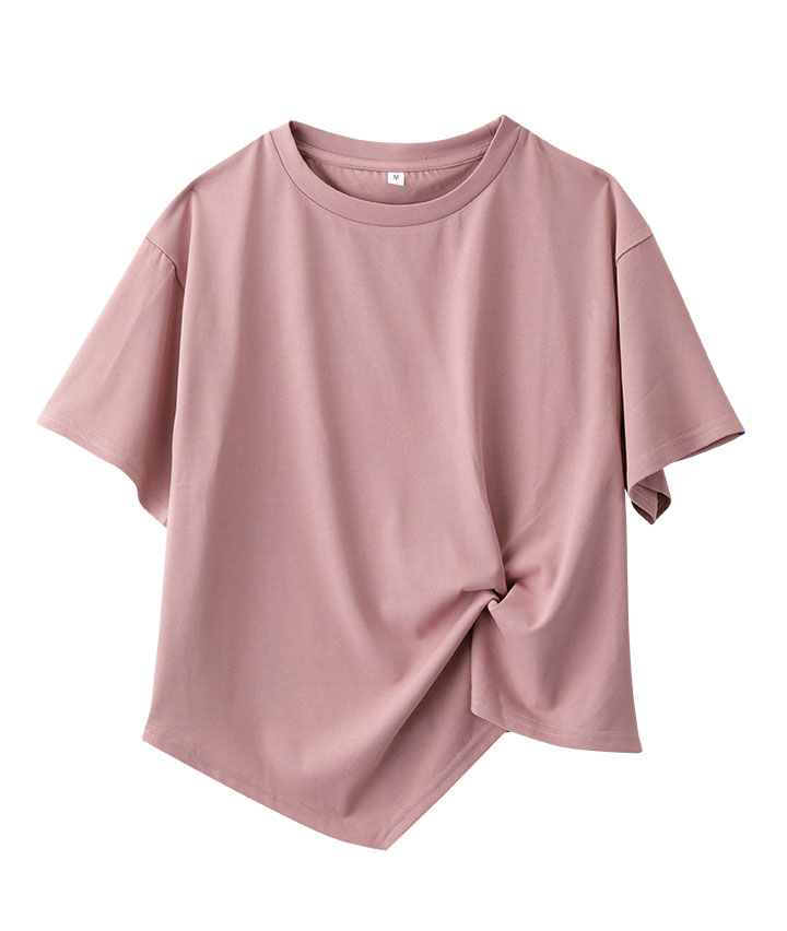 フロントノット半袖Ｔシャツ