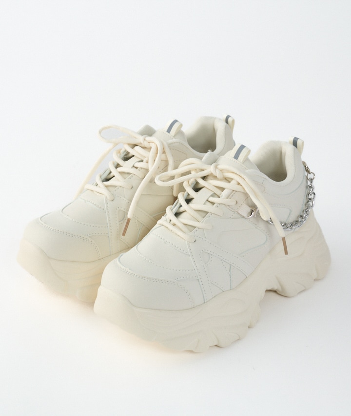 厚底ダッドスニーカー