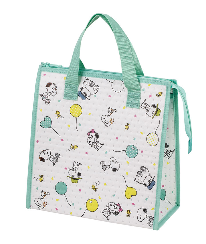 【ＰＥＡＮＵＴＳ】（スヌーピー）不織布保冷バッグ　バルーン柄