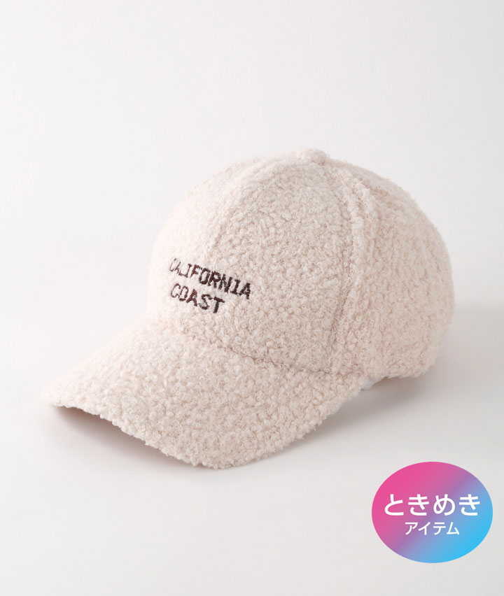 婦人カリフォルニアボアキャップ