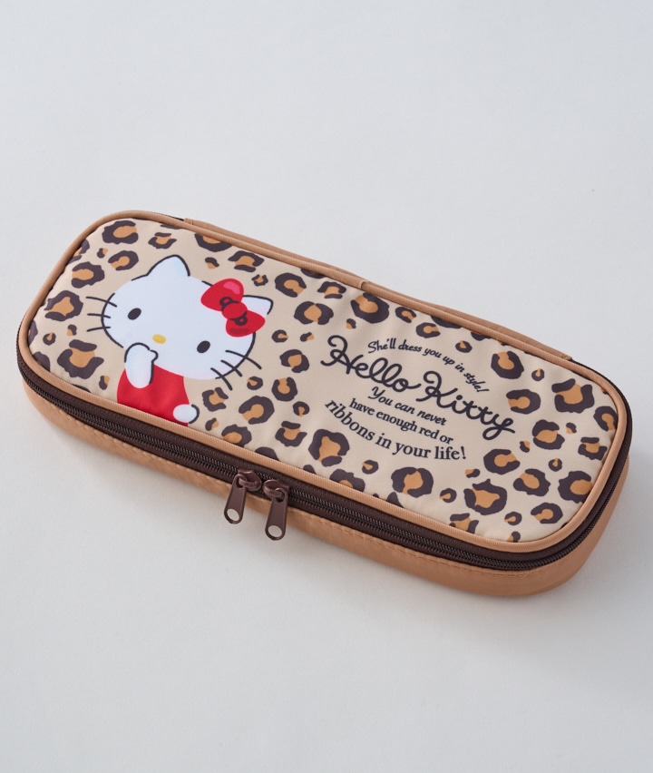 【サンリオキャラクターズ】コンパクトスリムペンケース　ハローキティ