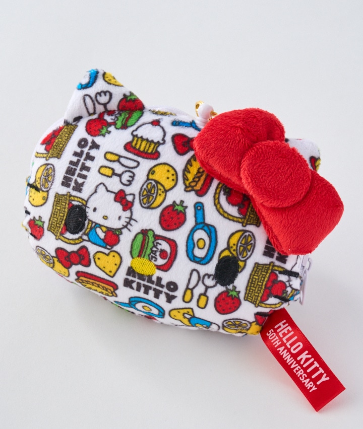 ハローキティ５０ＴＨシリーズフェイスパスケース　カラフル