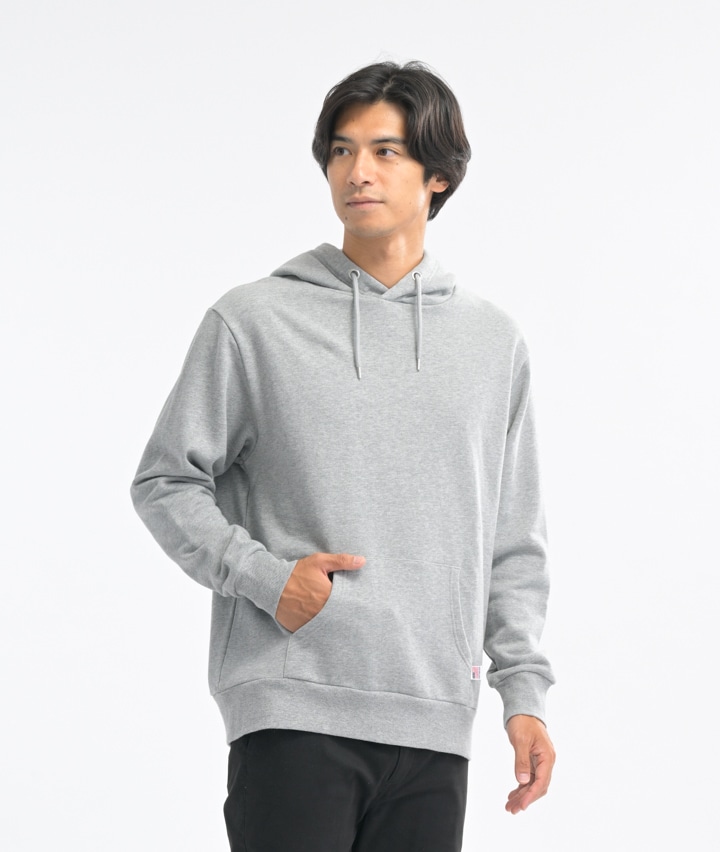 【ＵＳＡコットン】裏毛プルパーカ