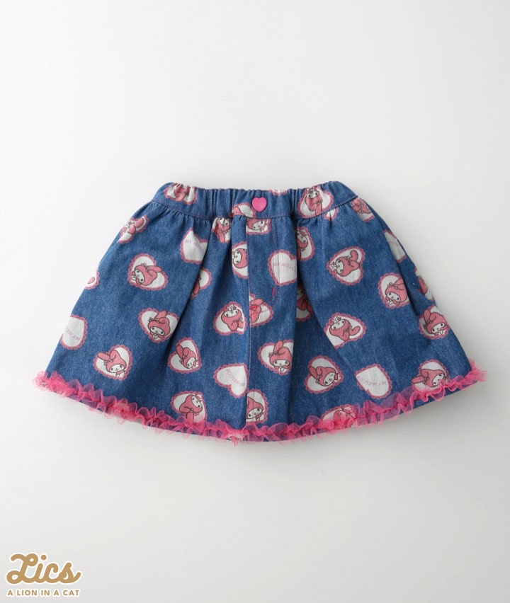 【ＬＩＣＳ】【サンリオキャラクターズ】女児デニムスカート