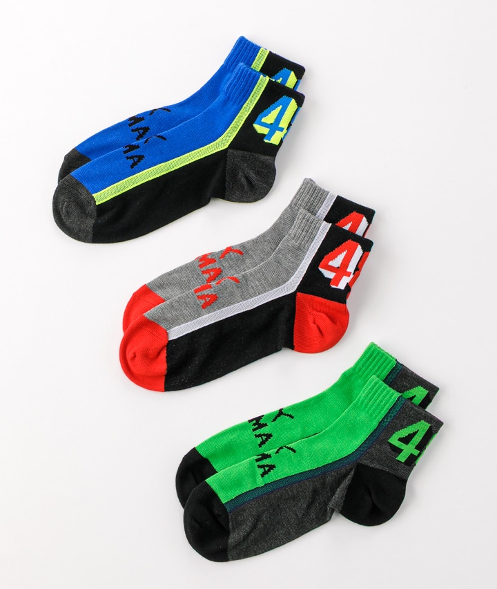 【Ｐｕｍａ】（３足組）切替ショートソックス