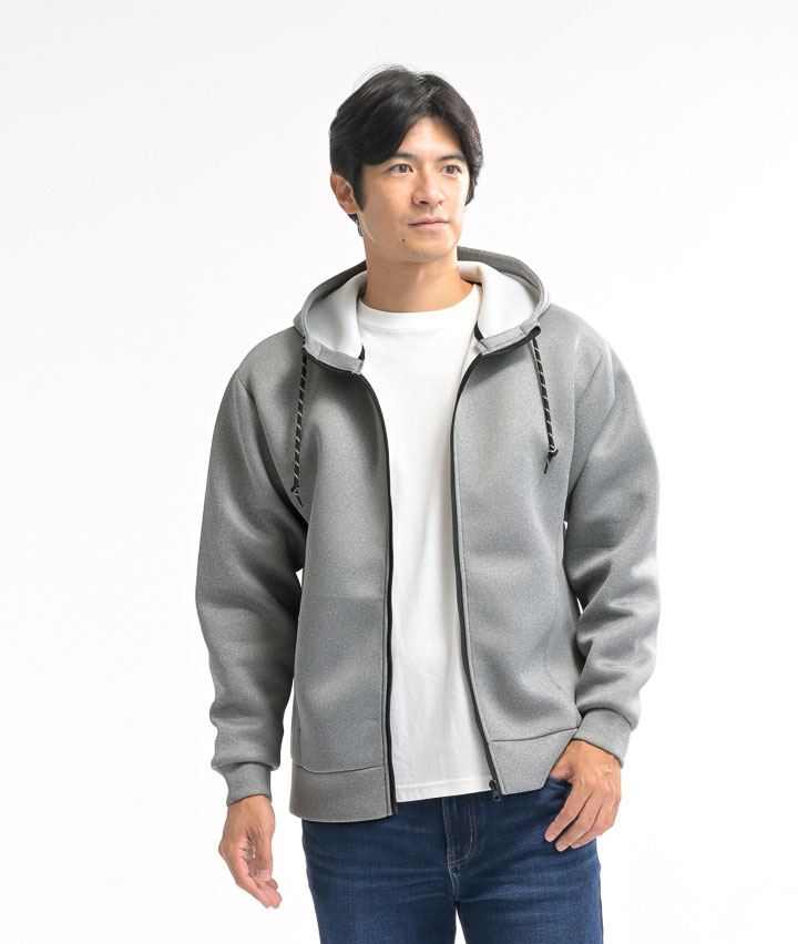 ダンボールフルジップパーカ