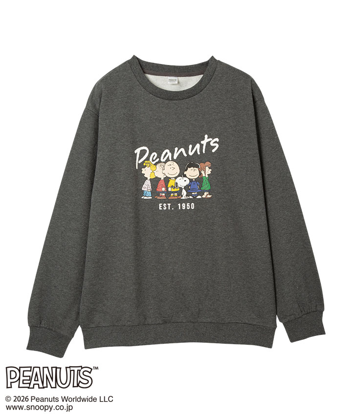 【ＰＥＡＮＵＴＳ】（スヌーピー）裏起毛トレーナー