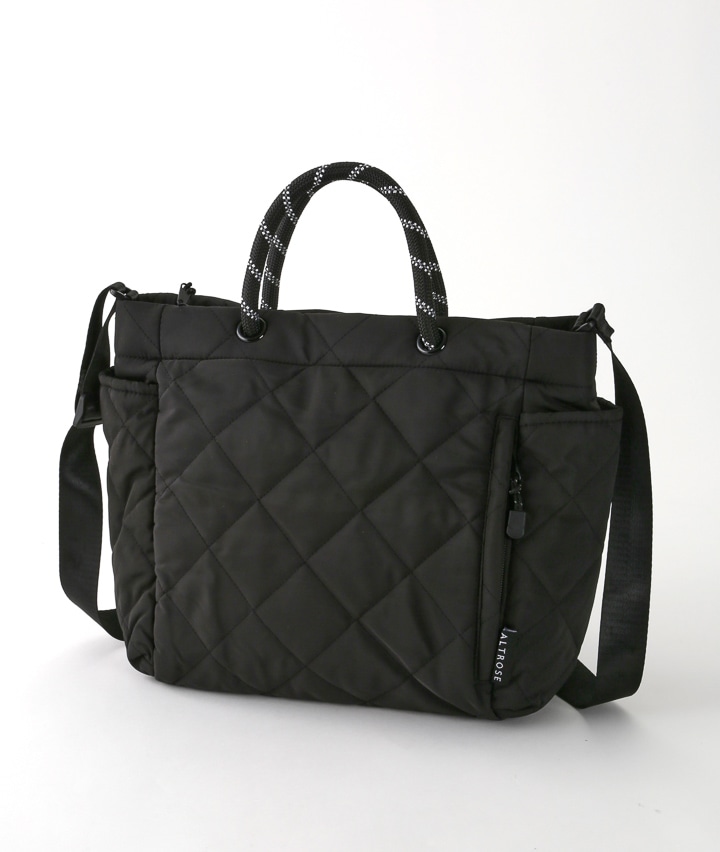 キルティングトートバッグ