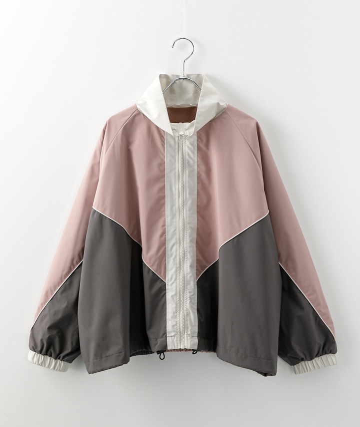 切替裏トリコットジャンパー