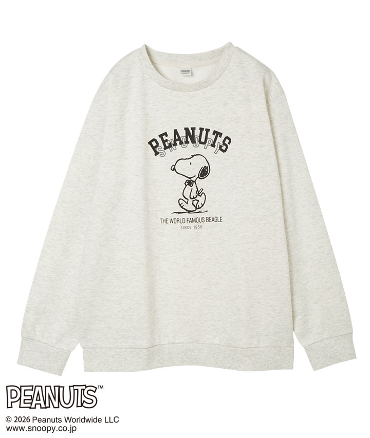 【ＰＥＡＮＵＴＳ】（スヌーピー）裏起毛トレーナー
