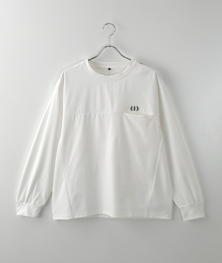 （ＵＶカット・吸水速乾・ストレッチ）スラッシュポケットＴシャツ