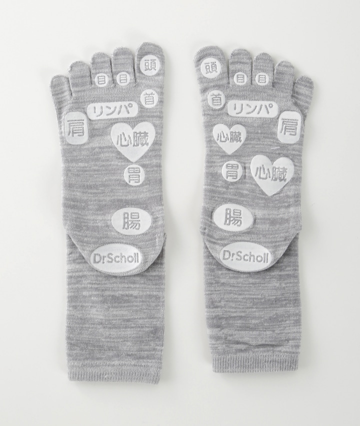 【ドクターショール】（１足組）５本指ソックス