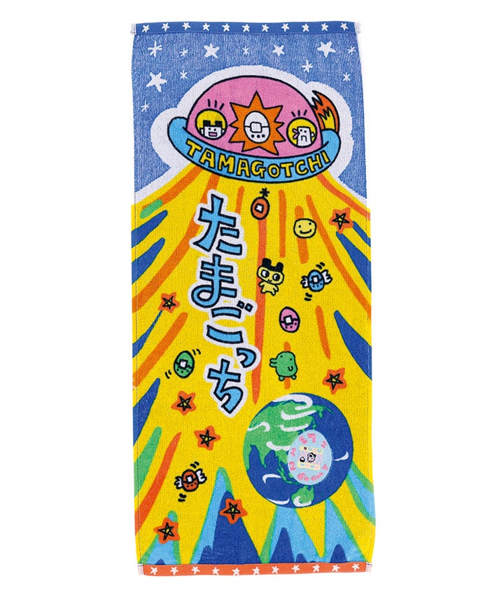【たまごっち】まめっちパッケージ フェイスタオル