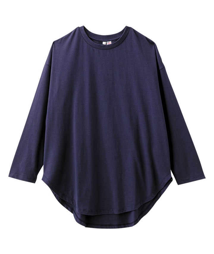 【USAコットン】チュニックTシャツ