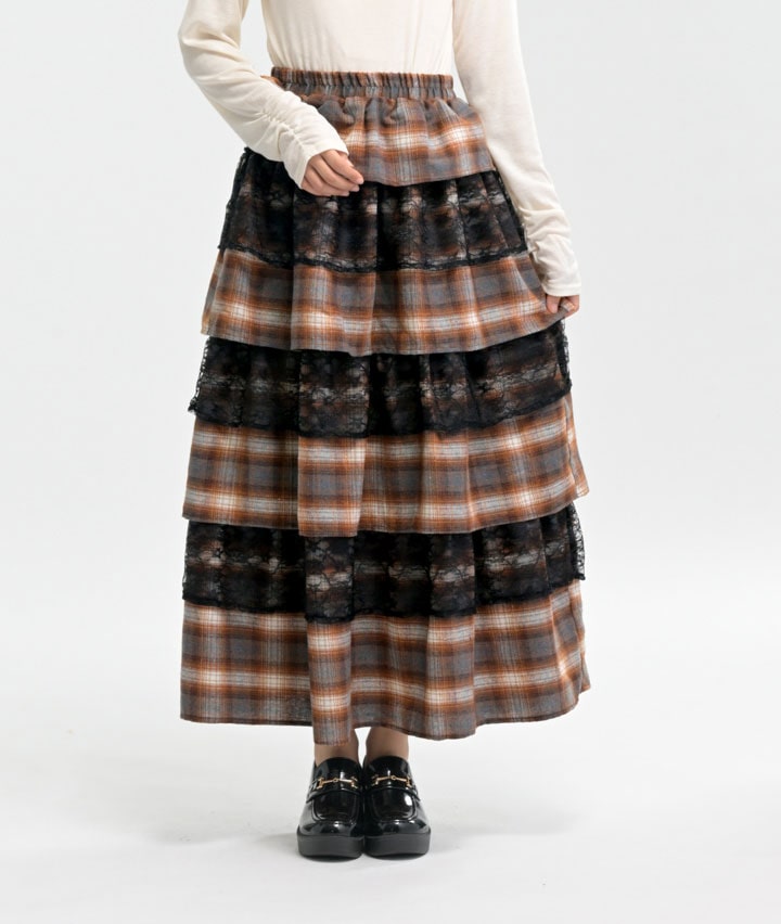 ティアードスカート