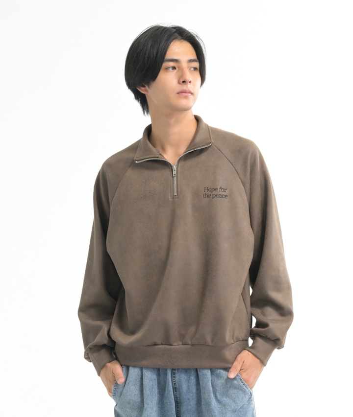 SECRET セットアップフード付きスウェットブラック ALMOSTBLACK